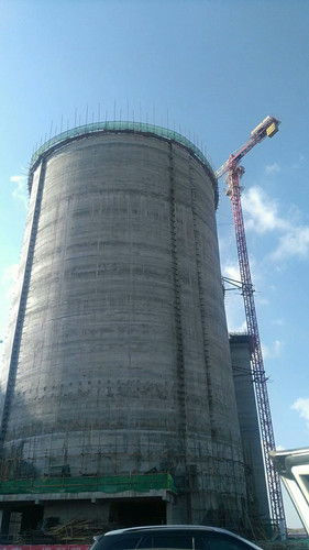 天工公司土建四部曹家灘煤礦原煤倉(cāng)滑模施工進(jìn)展順利