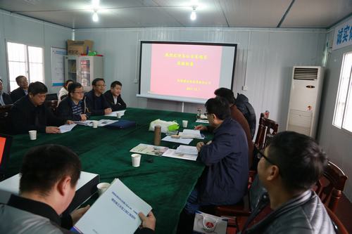 渭南分公司第二項目A11#、A12#樓順利通過 省級綠色施工示范工程驗收