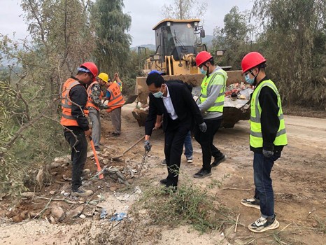 咸陽公司：攜手創衛，以實際行動踐行國企擔當