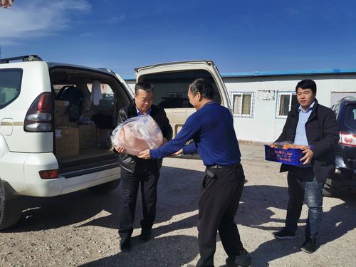 陜煤建設掘進公司：節前慰問暖人心  一言一行總關情