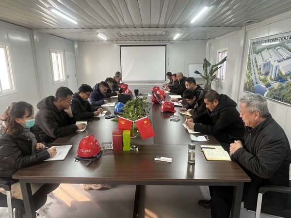 陜煤建設天工公司土建十一部：新年新目標，吹響2022嘹亮的號角