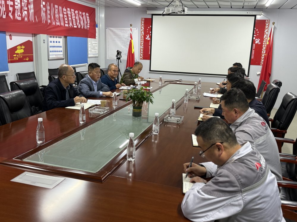 趙敬凱深入黃陵電廠項目進行檢查督導