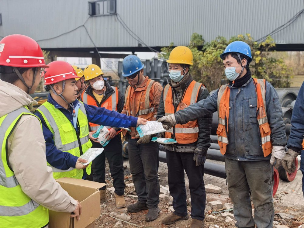 陜煤建設路橋分公司荊州項目收官沖刺守底線，暖心護航保平安