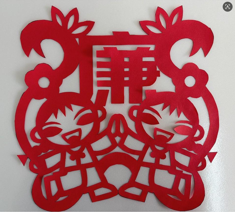 陜煤建設(shè)韓城分公司土建六項(xiàng)目部：當(dāng)“廉”字遇上剪紙，這場(chǎng)文化盛宴有點(diǎn)“潮”