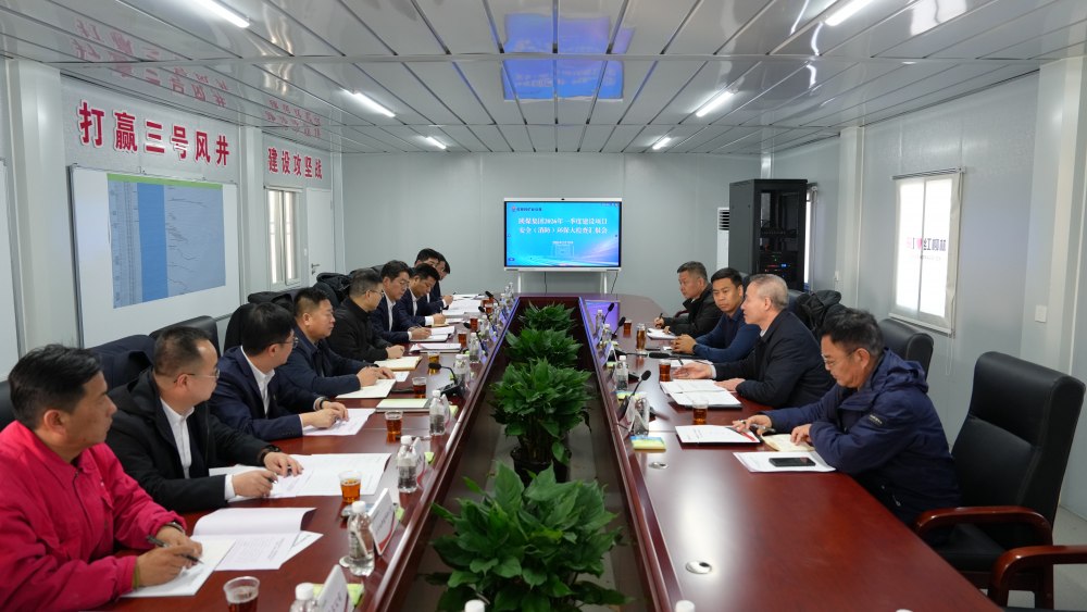 陜煤集團(tuán)副總經(jīng)理宋召軍一行深入陜煤建設(shè)礦建三公司基層項(xiàng)目部檢查指導(dǎo)