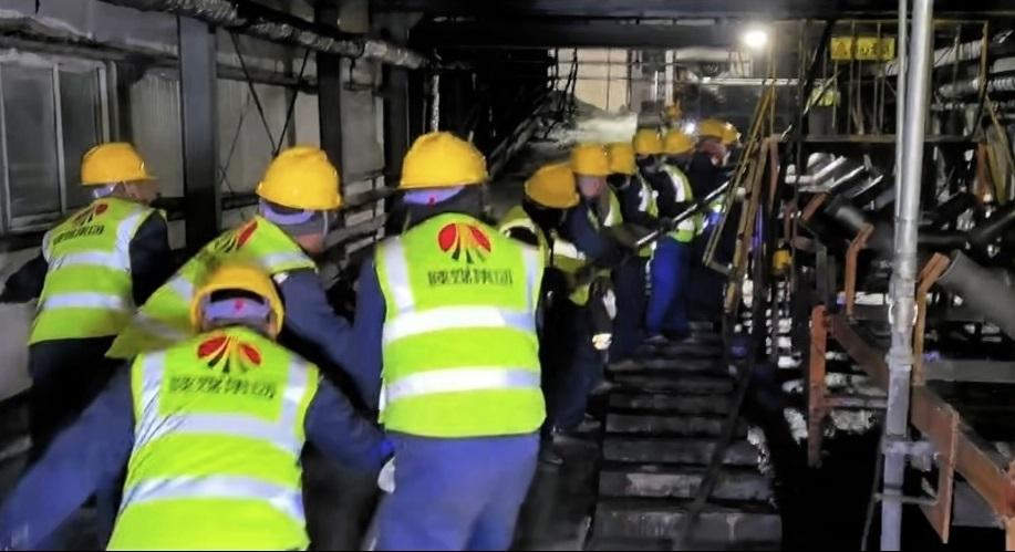 陜煤建設渭南分公司：堅守新春施工線 提前履約顯擔當