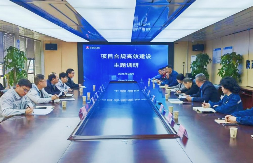 陜煤電力汨羅有限公司黨委書記、董事長劉文軍一行深入汨羅電廠項目部開展 “項目合規高效建設”專項調研