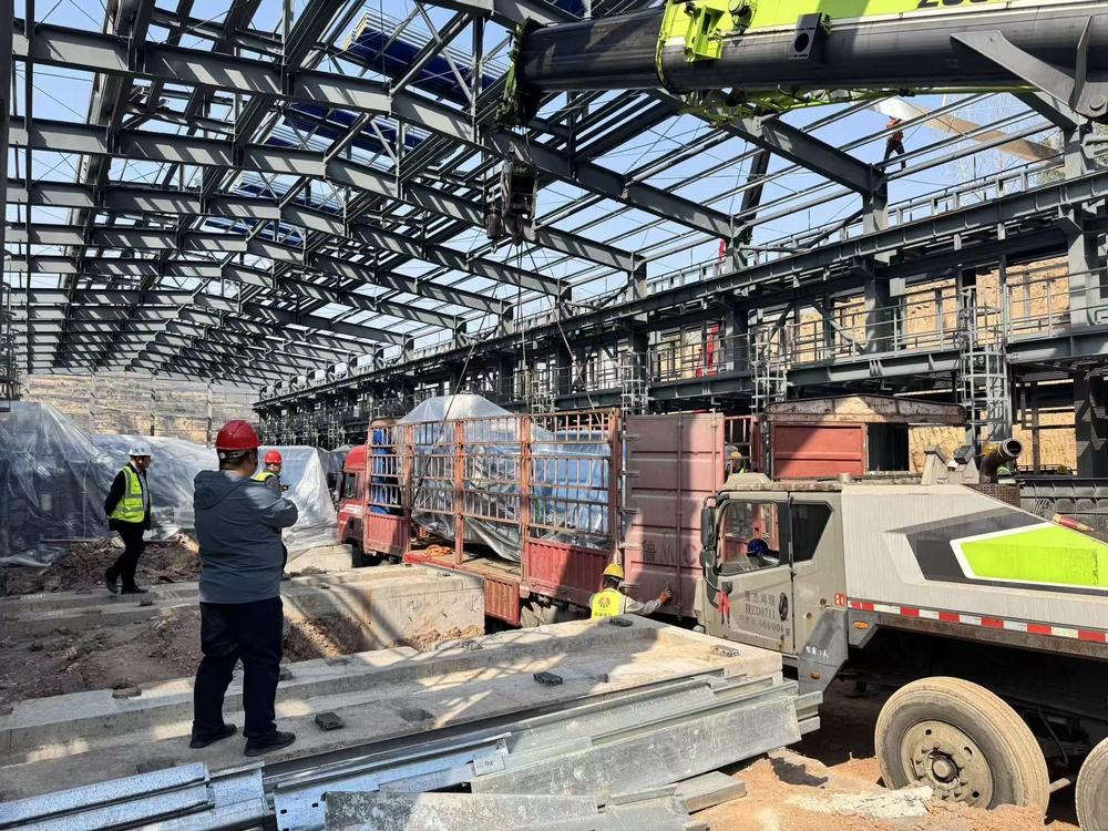 陜煤建設洗選煤運營公司：精益攻堅  按下項目建設“實干鍵”